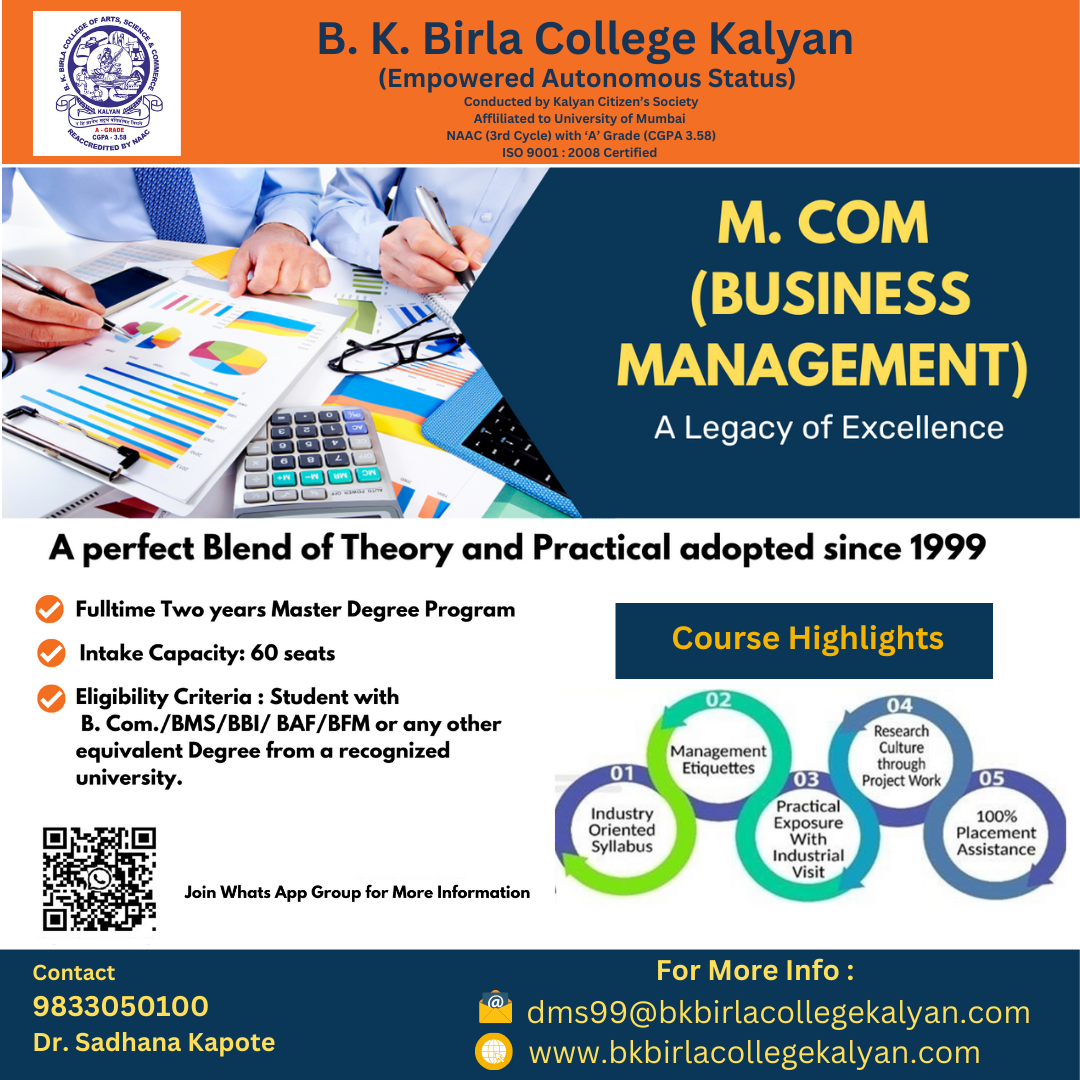 B.K. Birla College of Arts, Science & Commerce, Kalyan